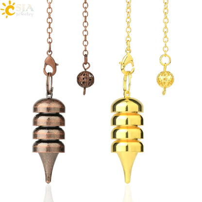 Metal Pendulum for Dowsing SELECTION-ALOE WINGS STORE