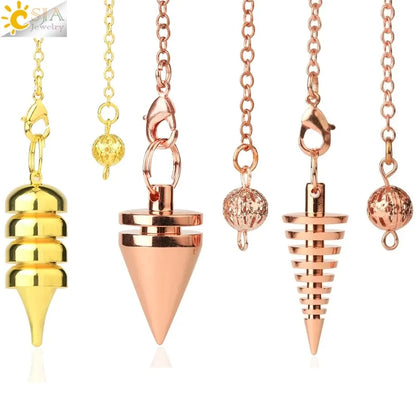 Metal Pendulum for Dowsing SELECTION-ALOE WINGS STORE