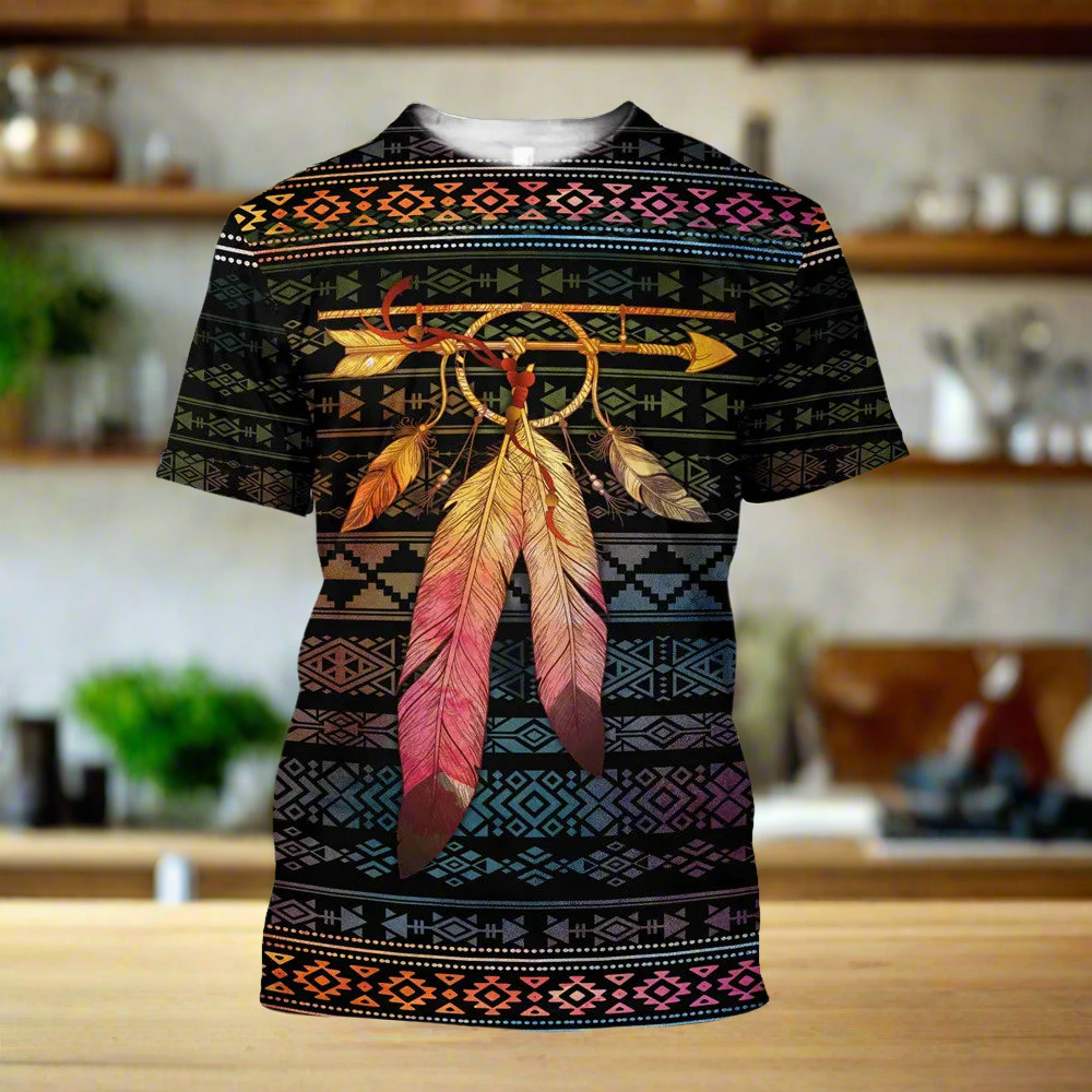 Native Indian Casual T-Shirt Collection (XS TO 5XL) - ALOE WINGS STORE