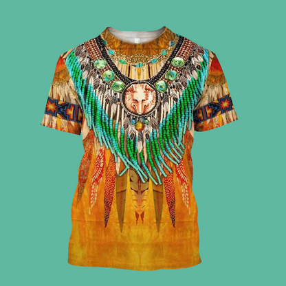 Native Indian Casual T-Shirt Collection (XS TO 5XL) - ALOE WINGS STORE