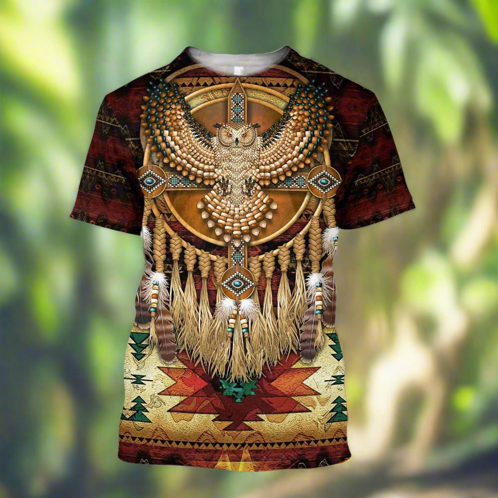 Native Indian Casual T-Shirt Collection (XS TO 5XL) - ALOE WINGS STORE