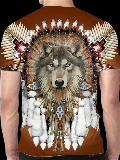 Native Indian Casual T-Shirt Collection (XS TO 5XL) - ALOE WINGS STORE