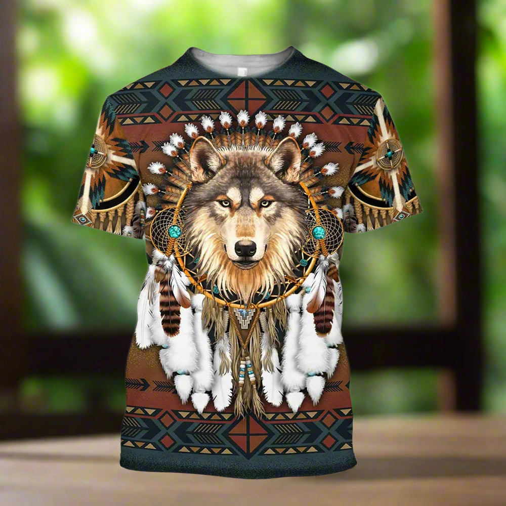 Native Indian Casual T-Shirt Collection (XS TO 5XL) - ALOE WINGS STORE