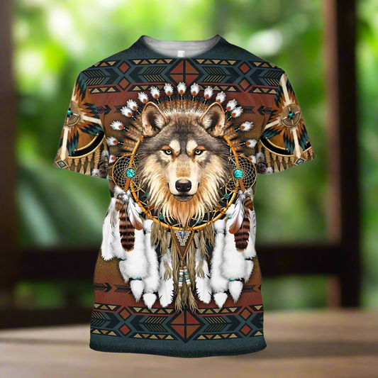 Native Indian Casual T-Shirt Collection (XS TO 5XL) - ALOE WINGS STORE