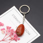 Natural Stones Keychains SELECTION - ALOE WINGS STORE