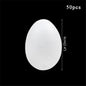 50pcs Easter DIY Decoration Foam Eggs - ALOE WINGS STORE