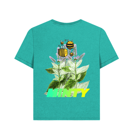 Minty T-Shirt (Size: 8 to 18) - ALOE WINGS STORE