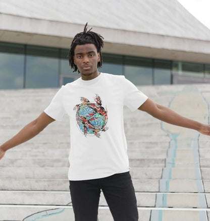 Unisex Fish World Sketch T-Shirt (SX- 5XL) - ALOE WINGS STORE
