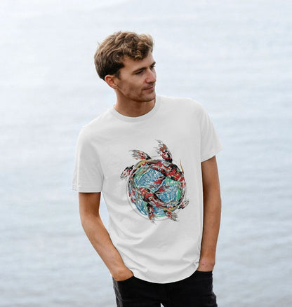 Unisex Fish World Sketch T-Shirt (SX- 5XL) - ALOE WINGS STORE