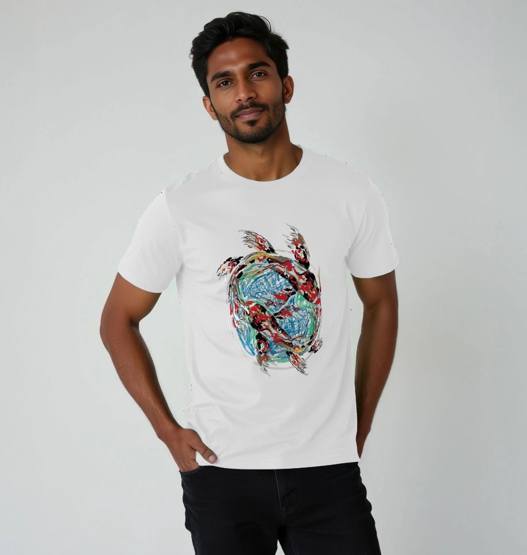 Unisex Fish World Sketch T-Shirt (SX- 5XL) - ALOE WINGS STORE