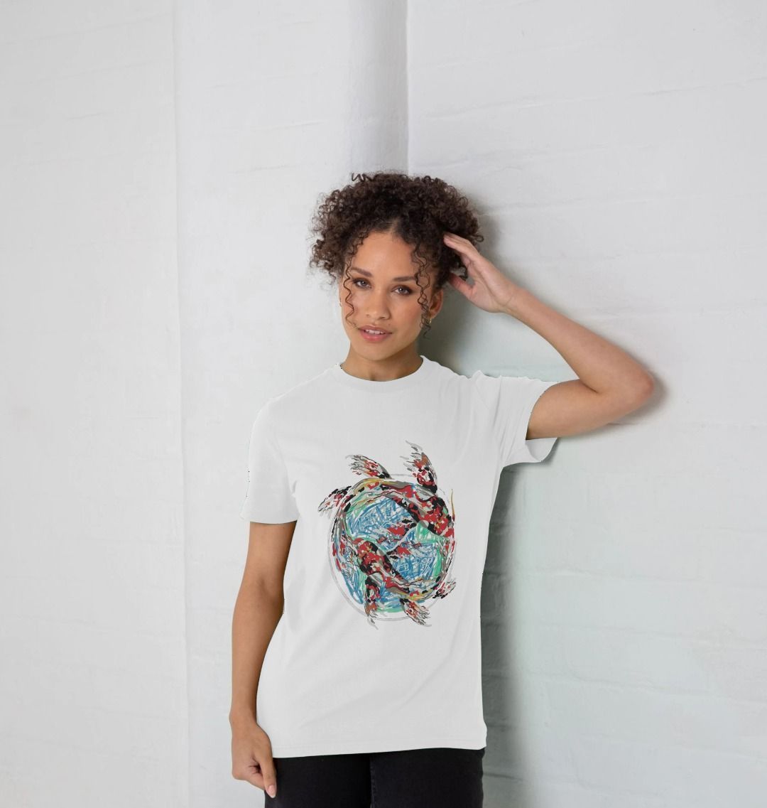 Unisex Fish World Sketch T-Shirt (SX- 5XL) - ALOE WINGS STORE