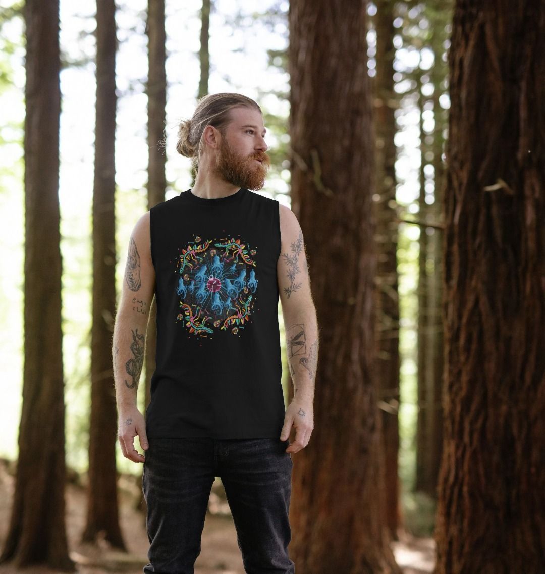 Pre-historic Creatures Tank Top - ALOE WINGS STORE