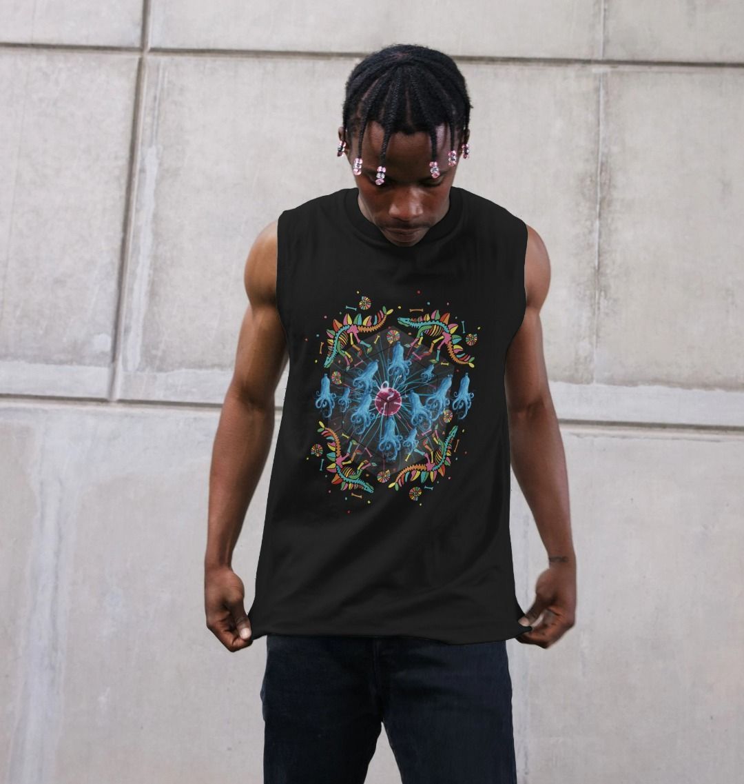 Pre-historic Creatures Tank Top - ALOE WINGS STORE