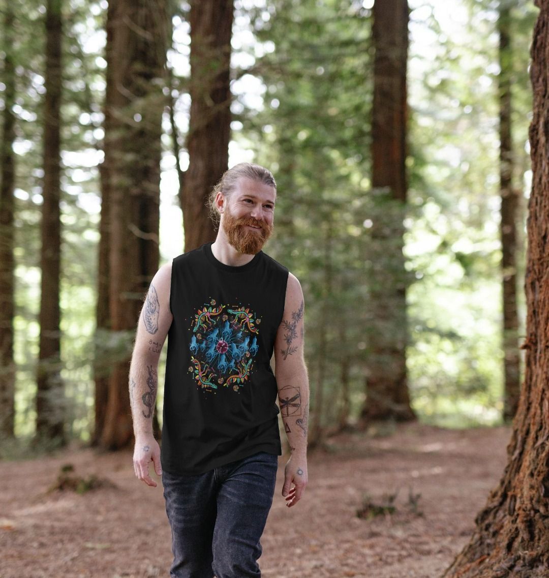 Pre-historic Creatures Tank Top - ALOE WINGS STORE