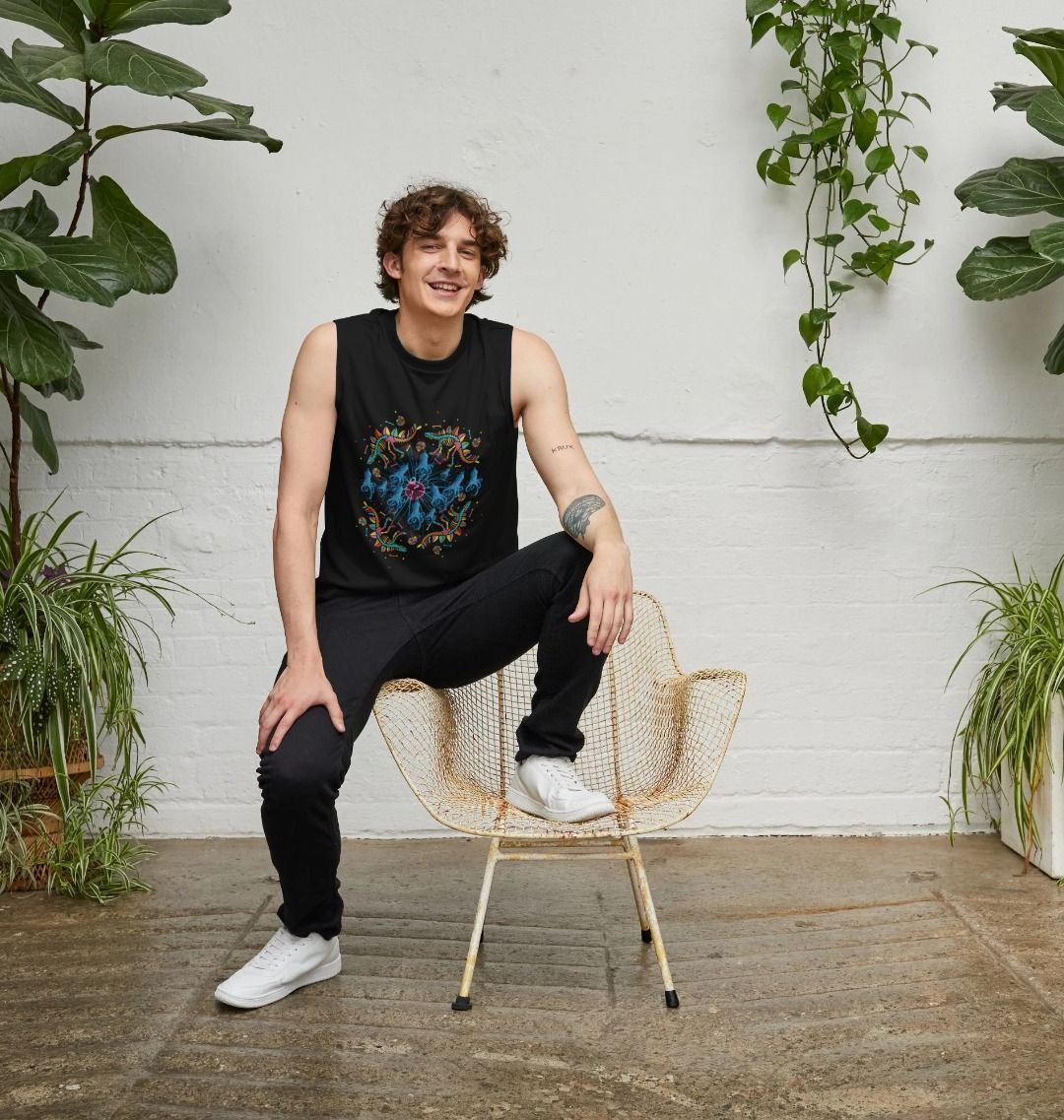 Pre-historic Creatures Tank Top - ALOE WINGS STORE