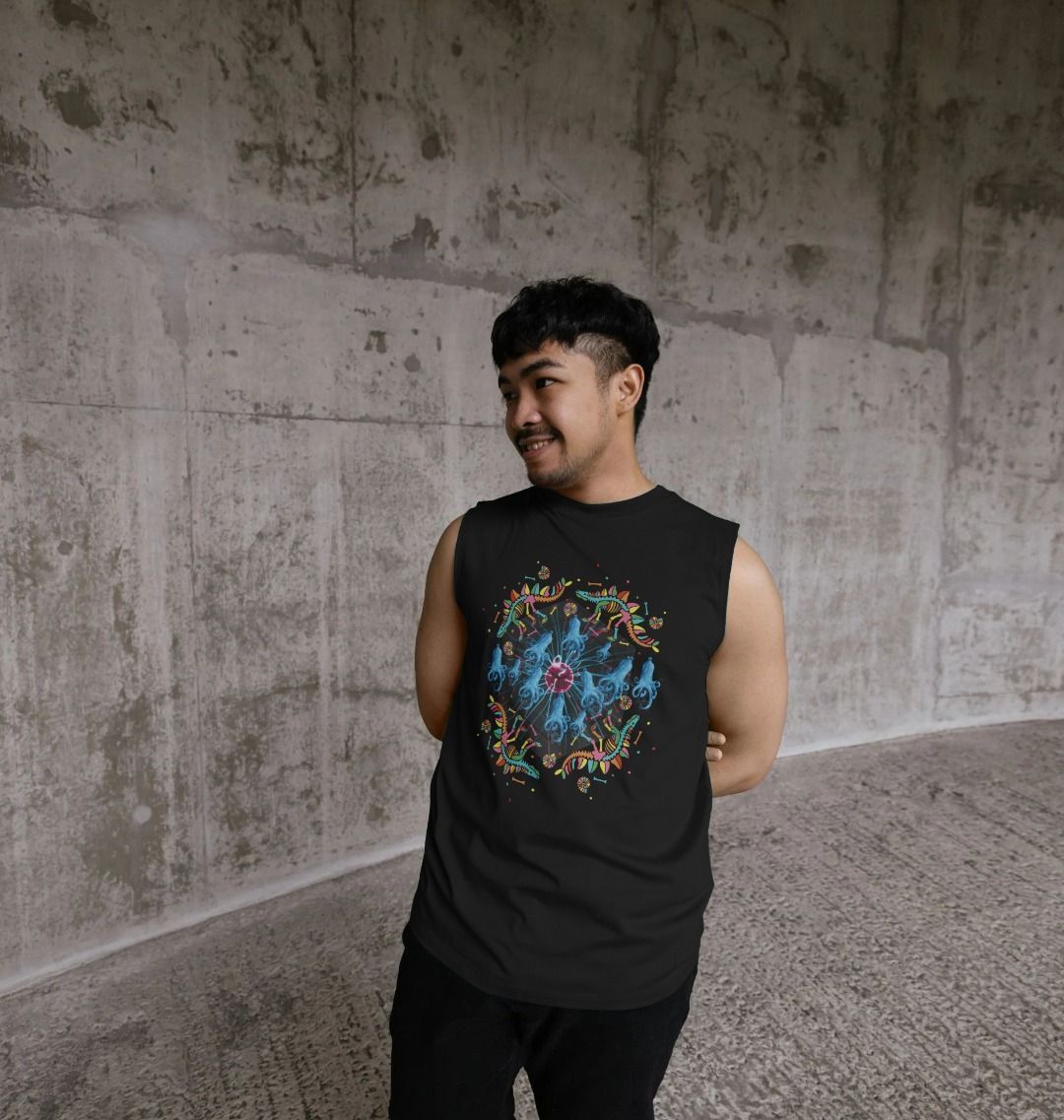 Pre-historic Creatures Tank Top - ALOE WINGS STORE