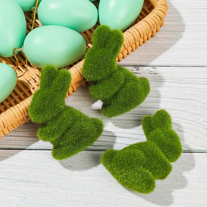 Easter Moss Rabbit Figurine (SELECTION) - ALOE WINGS STORE