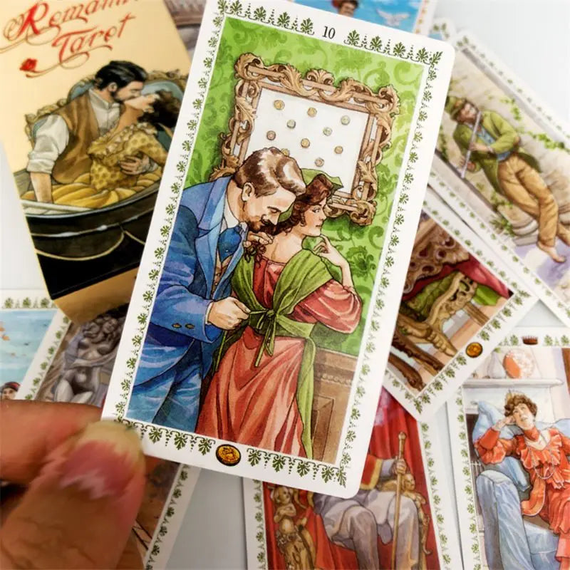Romantic Tarot Cards (78 Cards) - ALOE WINGS STORE