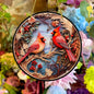 Vibrant Cardinal Bird Sun Catcher – Colourful Acrylic Window Ornaments - ALOE WINGS STORE