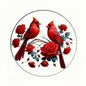 Vibrant Cardinal Bird Sun Catcher – Colourful Acrylic Window Ornaments - ALOE WINGS STORE