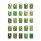 25 Healing Crystals Stone Viking Runes Set SELECTION - ALOE WINGS STORE