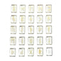 25 Healing Crystals Stone Viking Runes Set SELECTION - ALOE WINGS STORE