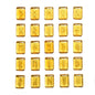 25 Healing Crystals Stone Viking Runes Set SELECTION - ALOE WINGS STORE
