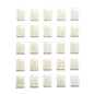 25 Healing Crystals Stone Viking Runes Set SELECTION - ALOE WINGS STORE