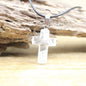 Crystal Quartz Cross Shape Pendant SELECTION - ALOE WINGS STORE