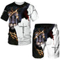Lord Jesus Christ Lion Heart Style Shorts and T-Shirt Selection - ALOE WINGS STORE