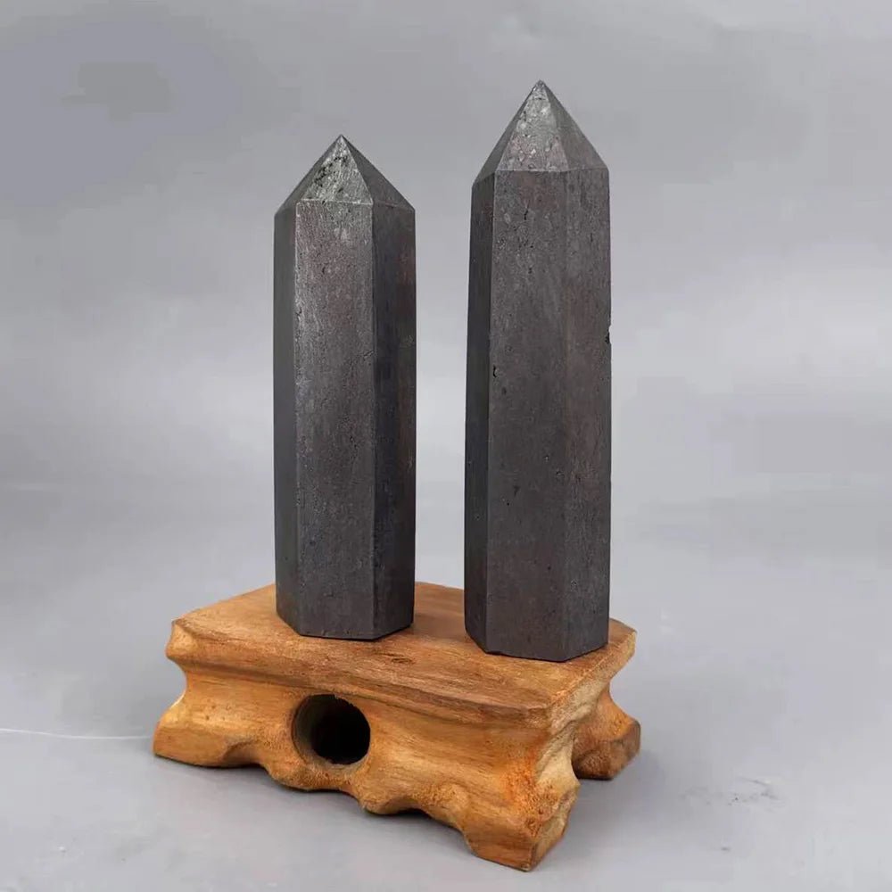 Shungite Tower [SELECTION] - ALOE WINGS STORE