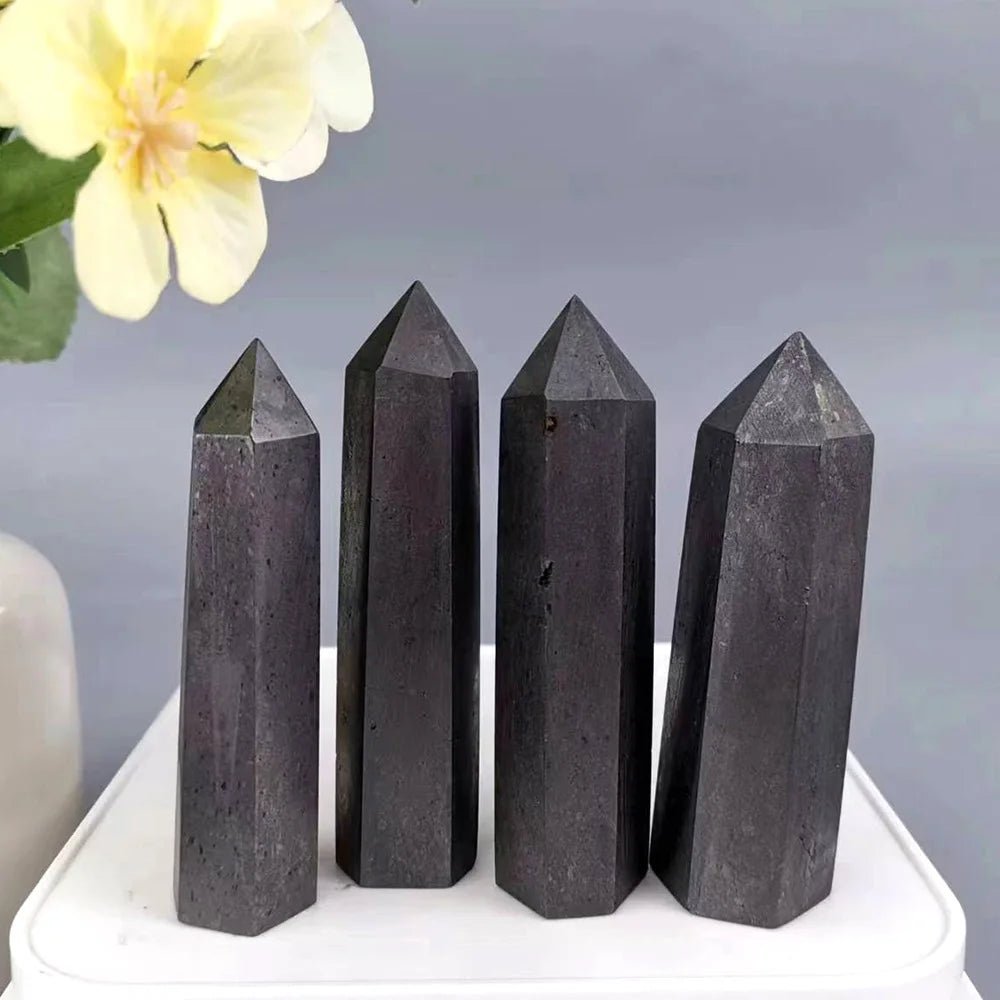 Shungite Tower [SELECTION] - ALOE WINGS STORE