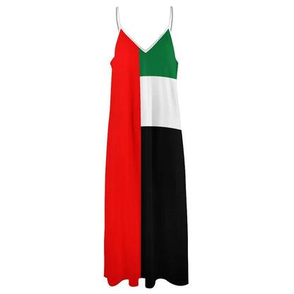 1.Emirates / Palestine coloured Long Dress Collection - ALOE WINGS STORE
