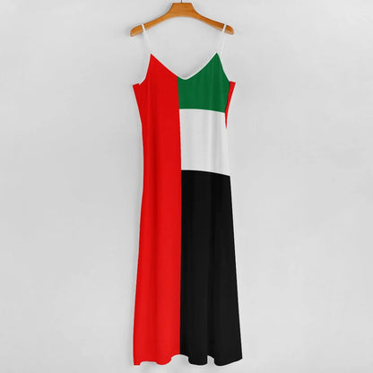 1.Emirates / Palestine coloured Long Dress Collection - ALOE WINGS STORE