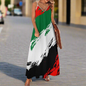 1.Emirates / Palestine coloured Long Dress Collection - ALOE WINGS STORE