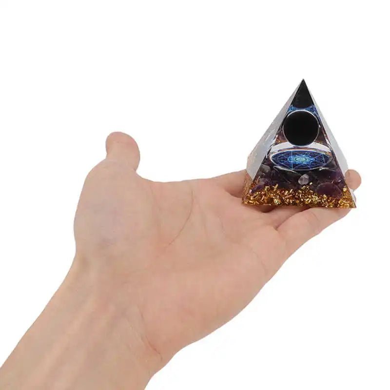 Orgone Protection Pyramid - ALOE WINGS STORE