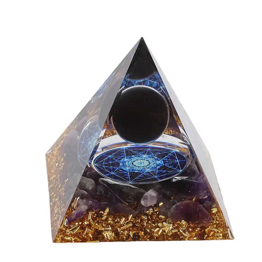 Orgone Protection Pyramid - ALOE WINGS STORE