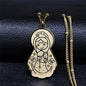 Love Heart Baby Mom Stainless Steel Necklace Women Gold Color Kid Flower Family Collar Neck Chain Mother's Day Gift Jewelry N913 - ALOE WINGS STORE