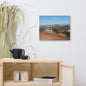 Village Mountain View Canvas - ALOE WINGS STORE