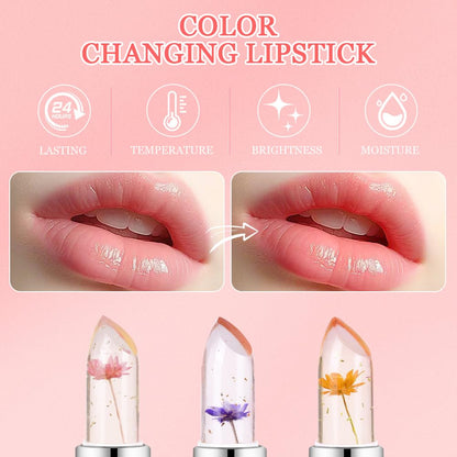 Flower Power Lip Gloss: 6-Piece Temperature-Changing Set - ALOE WINGS STORE