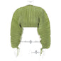 Stylish and Casual Women's Loose-Fit Crop Top with Flexible Sleeves - ALOE WINGS STORE