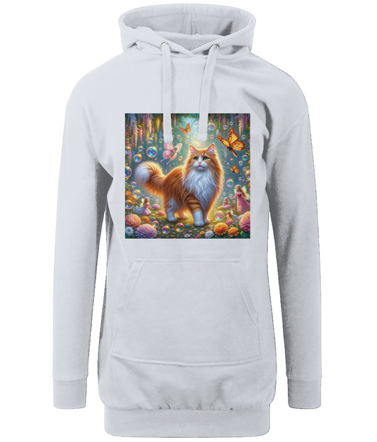 Kitty In Wonderland Sweatshirt Dress SELECTION - ALOE WINGS STORE