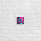 Neon Pink Lady Canva - ALOE WINGS STORE