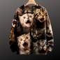 Chic & Adorable Artistic Cat Sweater Collection - ALOE WINGS STORE