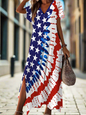 Elegant Summer V-Neck Women's Dresses –  Slit Design, Urban Street Style - ALOE WINGS STORE