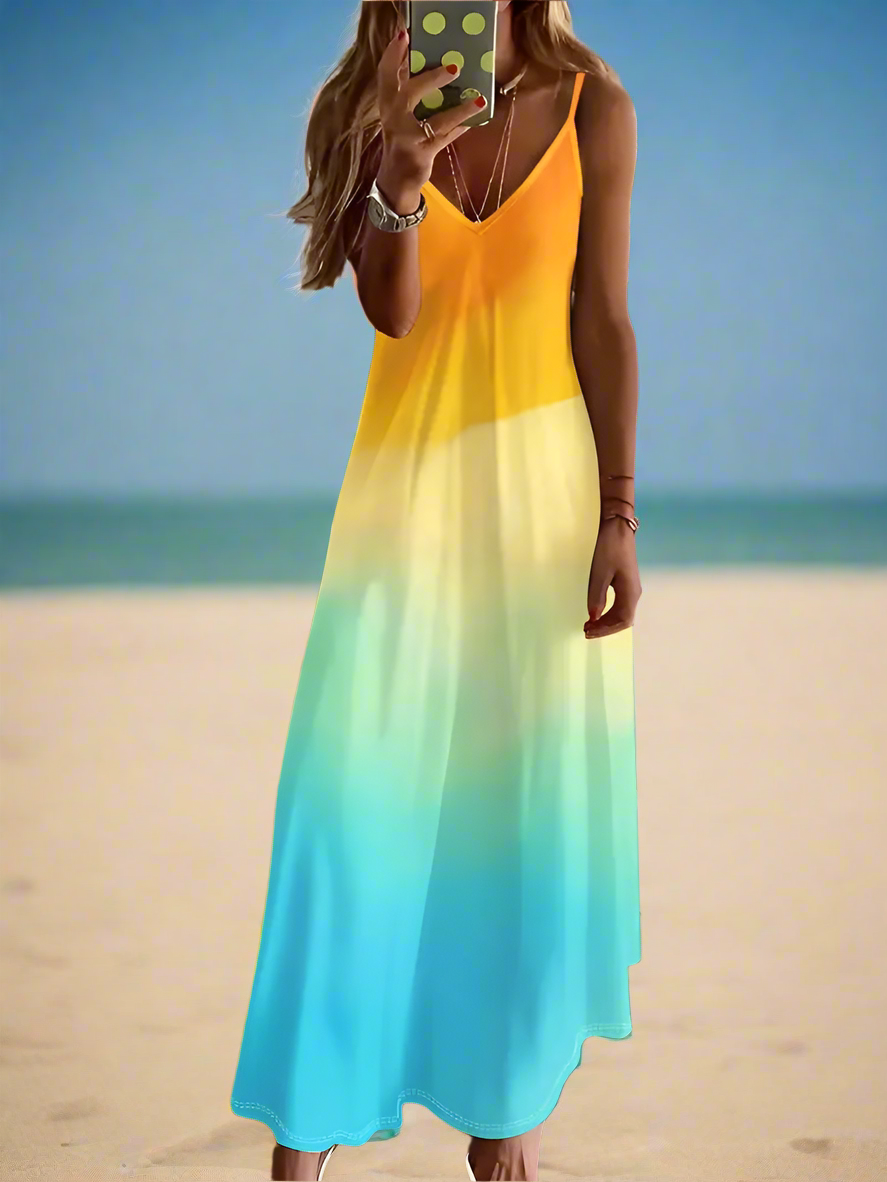 Unkissed & Stunning: Floral V-Neck Dresses - ALOE WINGS STORE