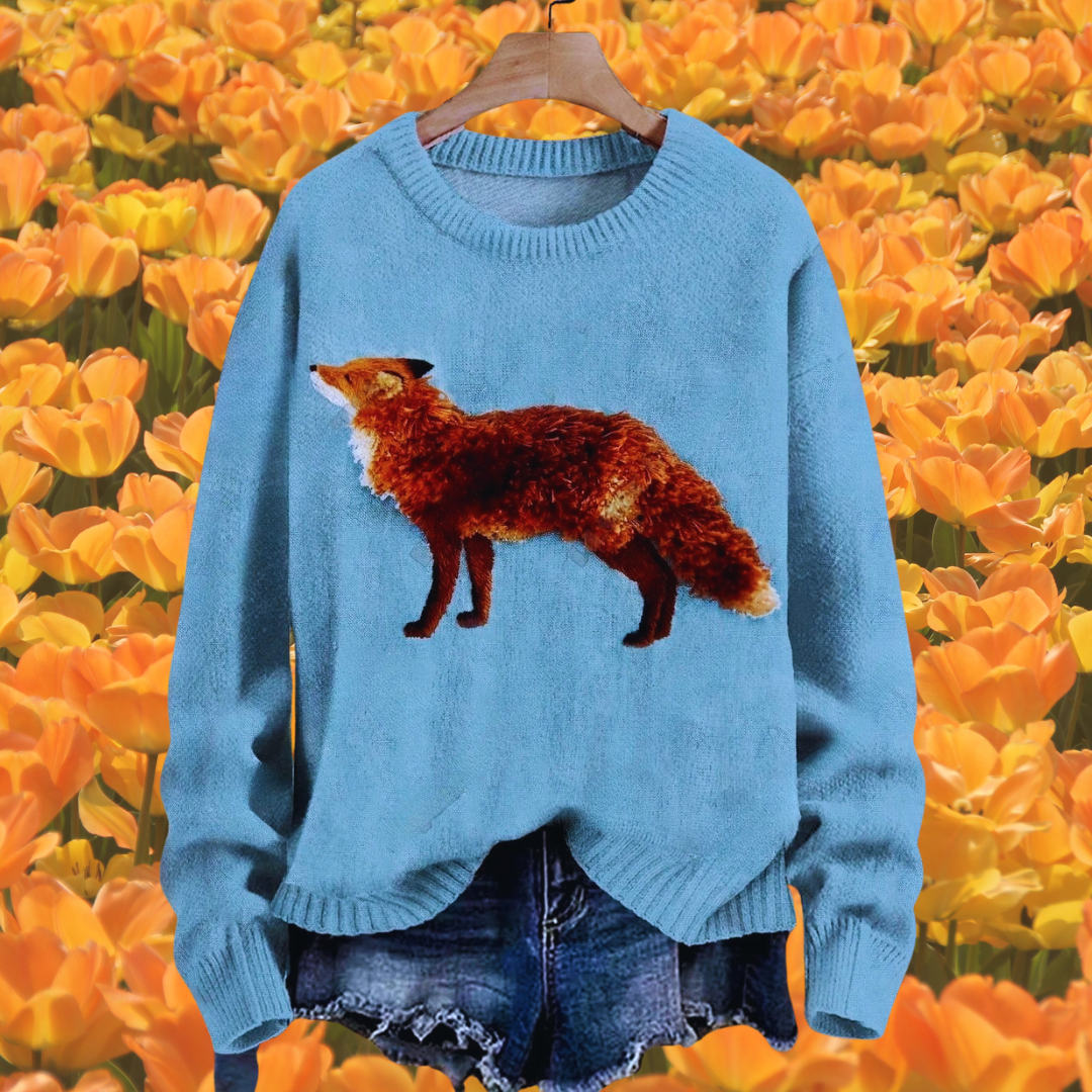 Adorable Unisex Sweater Collection with Fox Patterns - Ltd Time Only! - ALOE WINGS STORE