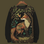 Trendy Unisex Graphic Sweater Collection with Fox Designs - ALOE WINGS STORE