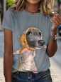 Cute Canine 3D Print T-Shirt Collection – Casual & Adorable - ALOE WINGS STORE