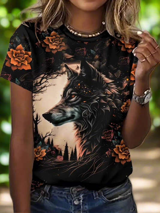 Cute Canine 3D Print T-Shirt Collection – Casual & Adorable - ALOE WINGS STORE